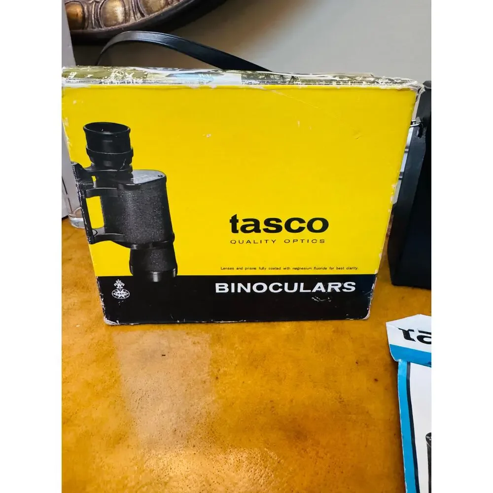 Tasco Binoculars Fully Coated 7x35mm 304 Sea Pilot 304 Case Box Instructions